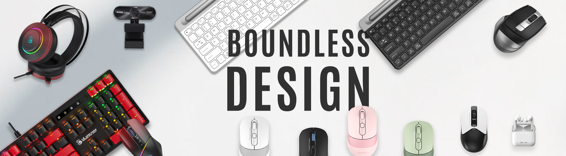 Boundless Design — A4TECH products