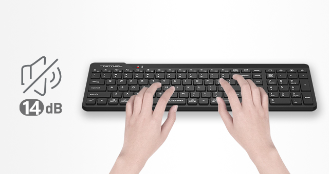 FG2300 Air2: Patented QuietKey Technology