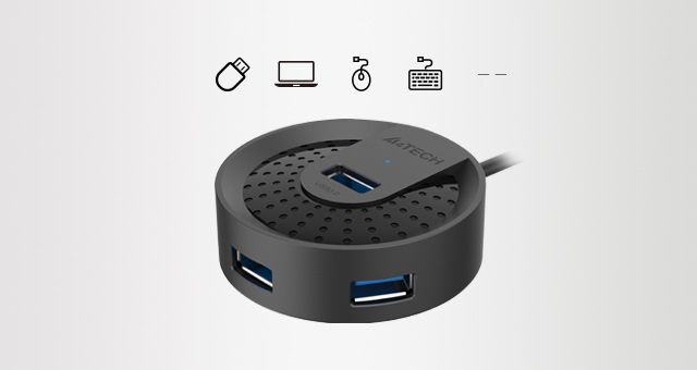 HUB-30C: 4-in-1 USB Hub