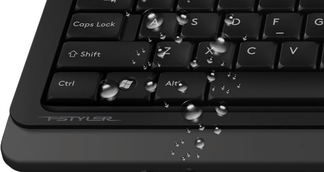 FG1010S: Spill-resistant keyboard design