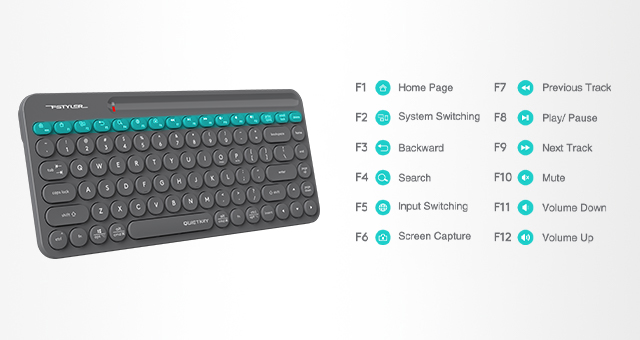 FG3200 Air2: Multimedia Hot Keys Access