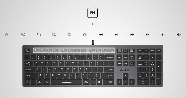 FX50: Multimedia Hot Keys Access