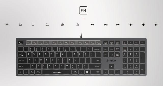 FX60: Multimedia Hot Keys Access