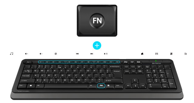 FG1010S: Multimedia Hot Keys Access