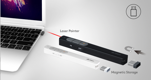 LP15: Magnetic USB Receiver Storage