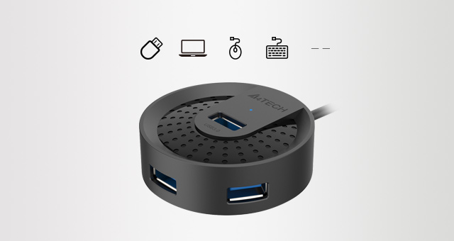 HUB-30: 4-in-1 USB Hub