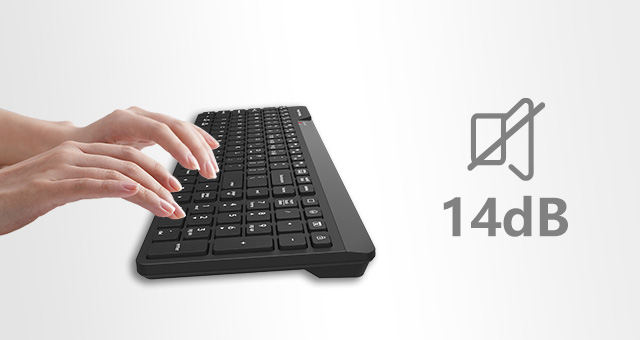 FBK23 AS: Quiet Key Technology