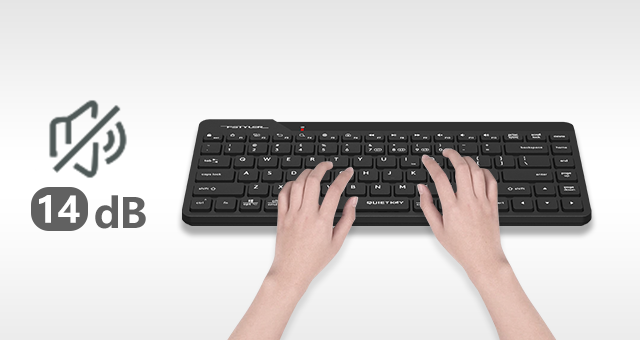 FBK22 AS: Quiet Key Technology