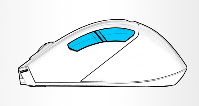 FG2400 Air2: 2 Thumb Side Buttons