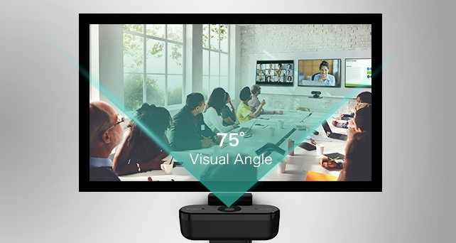 PK-940HA: Wide 75° Viewing Angle