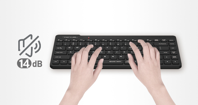 FG2200 Air2: Patented QuietKey Technology
