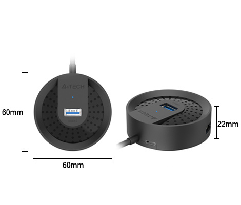 HUB-30C dimension diagram