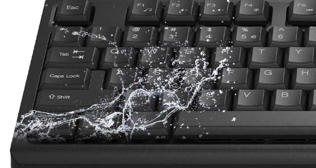 FG1200S: Spill-resistant keyboard design
