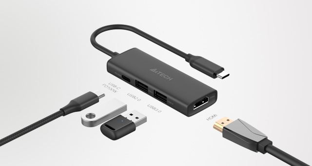 DST-40C: 4-in-1 Docking Station