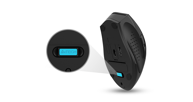 G7-810S Air2: Built-in receiver storage