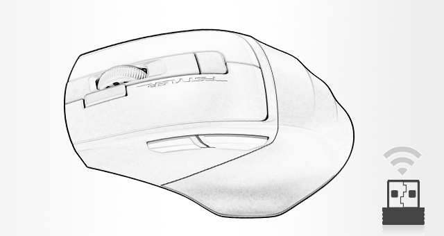 FB45CS Air2: Bluetooth and 2.4GHz connection options
