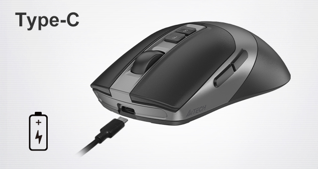 FB50C Plus: USB Type-C rechargeable design