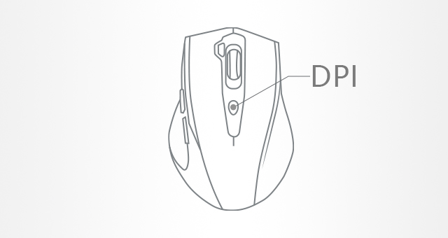 G7-810S Air2: Four adjustable DPI levels