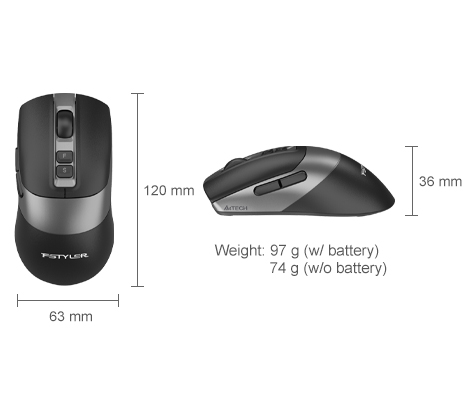 FG50S Plus dimensions