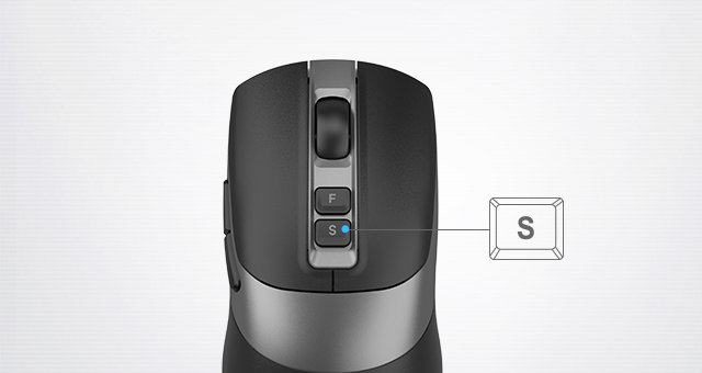 FB50C Plus: Five adjustable DPI levels