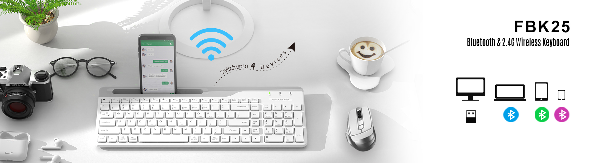 FBK25 wireless keyboard